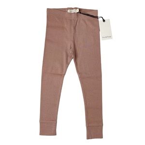 NWT/Boutique Phil&Phae Organic Gender Neutral Rib Leggings in Powder
